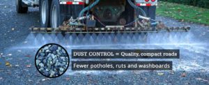 Dust Control Road Maintenance